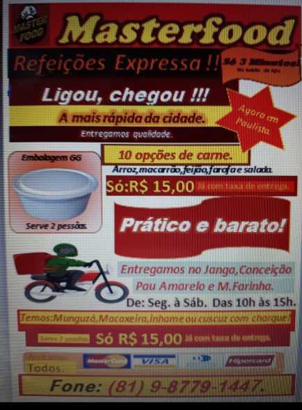 Masterfood Comida expressa
