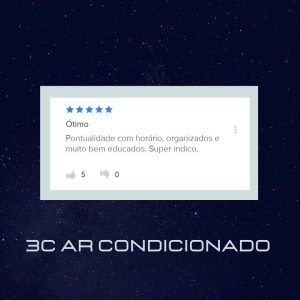 3c instalação e higienização de ar condicionado
