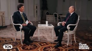 Vladimir Putin e Tucker Carlson Entrevista