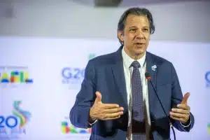 Fernando Haddad, ministro da Fazenda (Foto: Diogo Zacarias/MF)