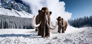 sora mamutes na neve